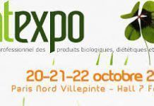 Natexpo 2013 feria de productos biológicos, dietéticos y ambientales, Paris del 20 al 22 de octubre Natexpo