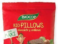 Novedades BIOCOP – Biopillows maxi de chocolate y avellanas BIOPILLOWS MAXI BIOCOP