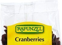 Arándanos rojos de Rapunzel, distribuidos por Biocop cranberries
