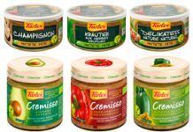 Nous patés vegetals de Tartex, distribuïts per Qbio tartex qbio