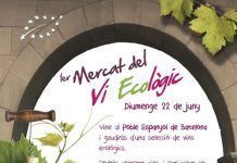 1er Mercat del Vi Ecològic del Poble Espanyol, el 22 de juny. 1er mercat vi ecologic