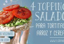 Receta: 4 Toppings Salados para Tortitas de Arroz y Cereales receta tortitas