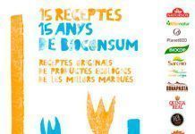 Bioconsum presenta la seva nova guia amb 15 receptes per commemorar el seu 15è aniversari Receptari-Cartell