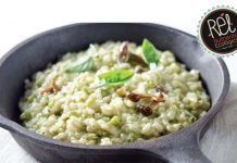 Recepta: Arròs verd cremós arros recepta 1