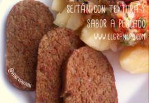 Receta: Seitán con Sabor a Mar (con sabor y textura de pescado) seitan granero