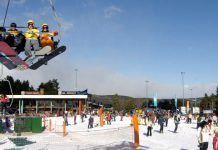 El alto precio de los cañones de nieve artificial Vista general de la estacion La Molina en Girona. EFE Robin Townsend