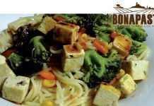Recepta: Espaguetis amb saltejat oriental espaguettis bonapasdta bioconsum