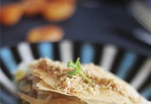Receta: Pastela de champiñones y orejones pastela champi orej