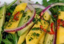 Recepta: Amanida de mango, alvocat i rúcula Ensalada-de-mango-aguacate-y-rucula large