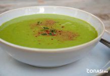 Receta: Crema verde de coco crema verde coco