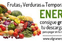 Frutas y verduras de temporada: mes de enero frutasenero