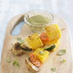 brocheta polenta