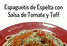 Receta: Espaguetis de Espelta con Salsa de Tomate y Teff salsateff