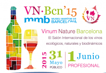 Vinum Nature: el 31 de Mayo y el 1 de Junio emociónate en Barcelona con los vinos más ecológicos, naturales y sostenibles. vinum nature 2015