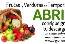 Frutas y verduras de temporada: mes de Abril frutasabril