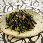 salteado guisantes