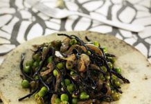 Receta: Salteado de guisantes con hizikis salteado guisantes