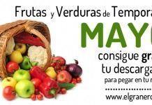 Frutas y verduras de temporada: mes de Mayo frutasmayo