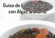 Receta: Guiso de Lentejas Dupuy con Alga Wakame Ecológica lentejasdupuy