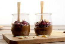 Receta: Pudding de chocolate negro y mermelada de frambuesa pudding-choco-mermelada-blog