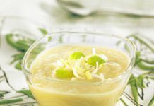 Receta: Vichyssoise de puerro y miso blanco vichyssoise
