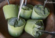 Receta: Paleta mejicana: helado de aguacate y lima Helado-aguacate-612x408