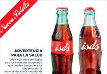 El Parlamento Europeo abre las puertas al Tratado de las élites económicas ISDS botella