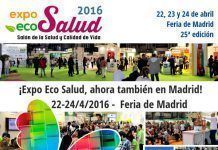 Expo Eco Salud llega a Madrid: del 22 al 24 de abril de 2016 en Feria de Madrid expoecosaludmadrid