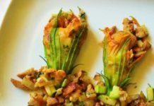 Receta: Flores de calabacín rellenas flores calabacin rellenas