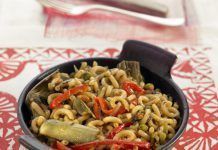 Receta: Fideuá de alga hiziki fideua alga hiziki