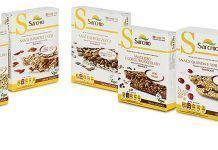 Nueva línea de snacks de Sarchio ecológicos, sin gluten y veganos para una pausa golosa snack vegan
