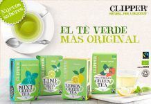 Clipper amplía su gama de tés verdes con cuatro nuevos sabores tes Verdes Clipper