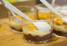 Receta: Yogur con frutas secas y mermelada de arándanos Receta: Yogur con frutas secas y mermelada de arándanos