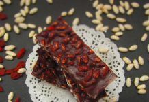Receta: Turrón Casero de Arroz Hinchado y Bayas de Goji turrondearrozygoji
