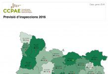 La previsió anual d’auditories d’inspeccions torna a créixer per sobre del 10% noticia 20160122 previsio inspeccions ccpae 2016 gran