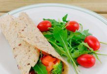 Receta: Fajitas de espelta con Babaganoush receta solnatural fajita