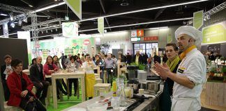 BIOFACH 2016: the feast for out-of-home catering vegan demostration