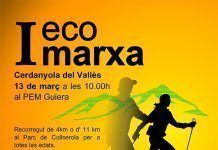 I Ecomarxa de Cerdanyola del Vallès, diumenge 13 de març ecomarxa cerdanyola cartell