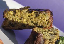 Receta: Pudin de mijo con berenjena en salsa pecadora Receta: Pudin de mijo con berenjena en salsa pecadora