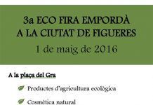 III Eco Fira Empordà, l’1 de maig a Figueres pag1 Fulleto 3a Eco Fira Emporda