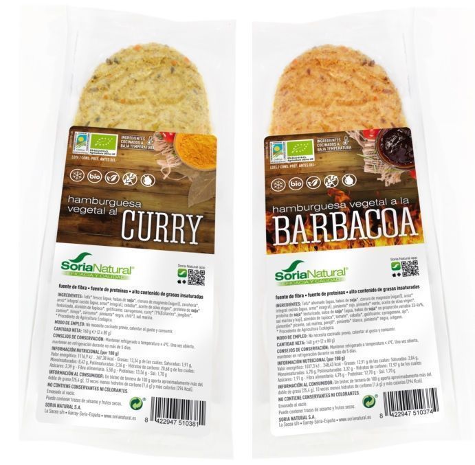 hamburguesas soria natural
