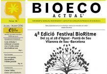Ja podeu llegir el Bio Eco Actual de Juliol i Agost (Núm. 36) portada juliolagost 16 cat