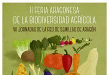 II Feria Aragonesa de la Biodiversidad Agrícola en La Mata de los Olmos, Teruel 201609 Cartel II Feria aragonesa biodiversidad agrícola Red de Semillas de Aragón HD