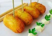 Recepta: Croquetes de xampinyons i porros Croquetas de champinones y puerros