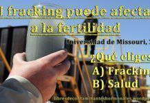 El fracking contamina el agua con disruptores endocrinos y reduce la fertilidad frackingwater copia