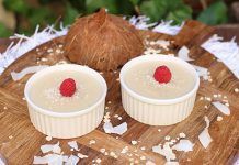 Recepta: Natilles de civada i coco. Per Mareva Guilioz natillas de avena y coco natilles de civada