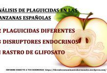 ¿Por qué no aparecen residuos de glifosato en los alimentos españoles? manzanas sin glifosato