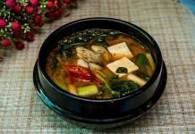 Cocinando sopa de miso miso soup 750