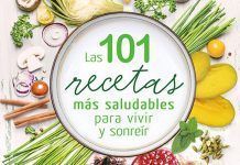 Las 101 recetas más saludables para vivir y sonreír Portada Las 101 recetas facebook