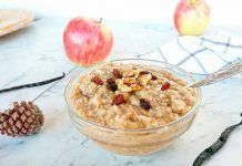 Receta: Gachas de avena sabor tarta de manzana gachasmanzana